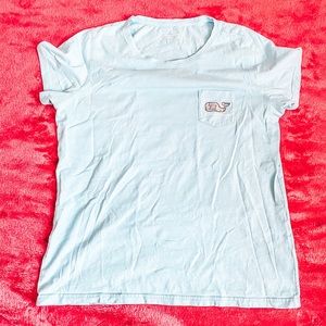 Light blue vineyard vines tee